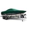 Eevelle Boat Cover SKI BOAT Low Profile Windshield Inboard 19ft 6in L 96in W Green SFSK1996-HTR - alternate 1